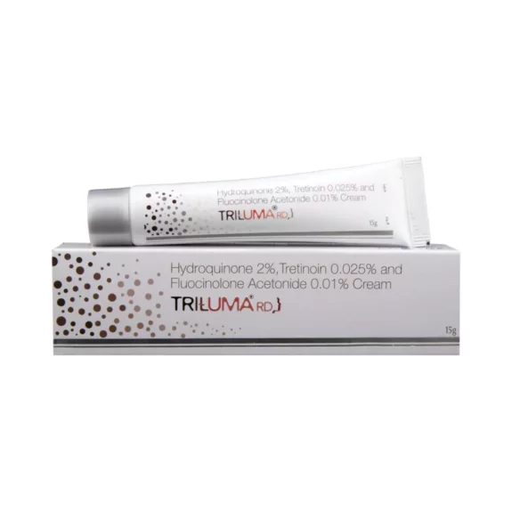 Triluma Formula skin lightening cream.