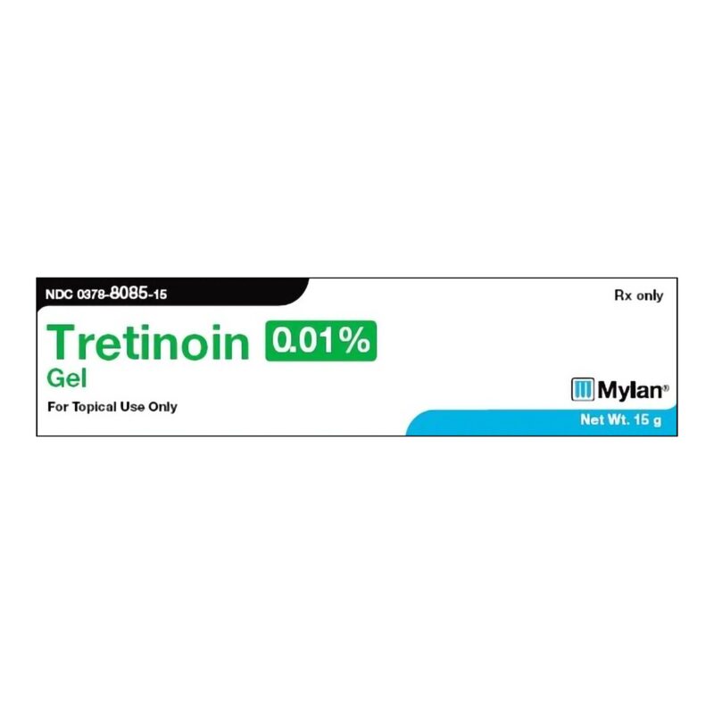 Tretinoin Gel 0.01% - topical acne treatment
