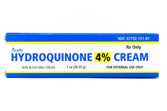 Acella Hydroquinone cream jar