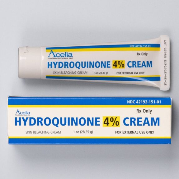 Hydroquinone cream tube. Buy online now.