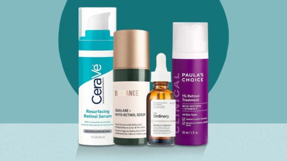 Retin-A cream tube and packaging.