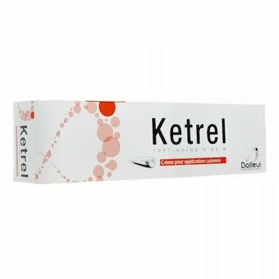 Ketrel Tretinoin 0.05% cream packaging
