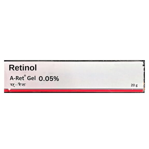 Retinol 0.05% Gel. Product image.