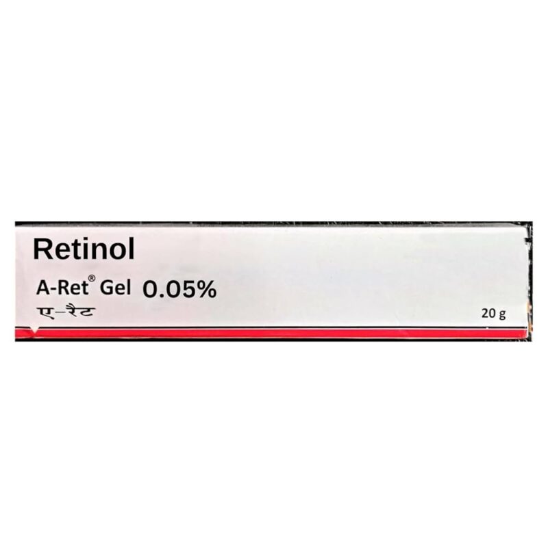 Retinol 0.05% Gel. Product image.