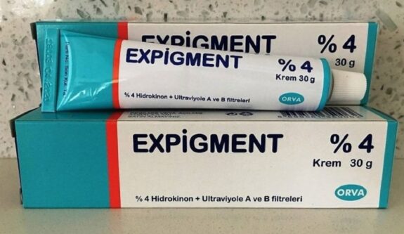 Expigment Hydroquinone skin lightening cream.