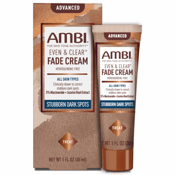 Hydroquinone bleaching cream for dark spots.