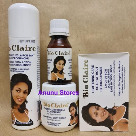 Bio Claire With Hydroquinone cream jar