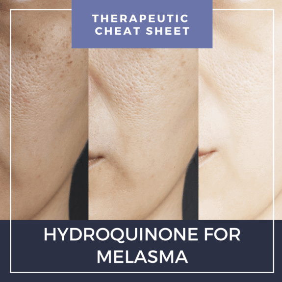 Hydroquinone 4% cream, potential side effects information.