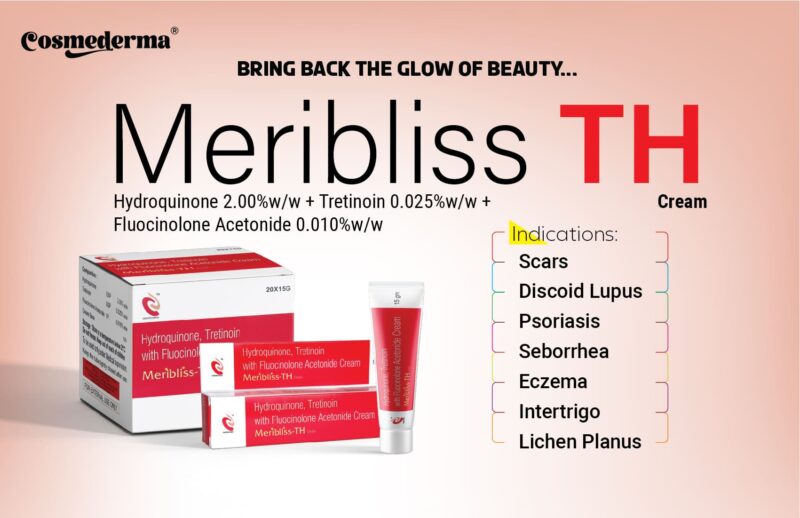 Fluocinolone Acetonide, Hydroquinone, & Tretinoin Cream tube.