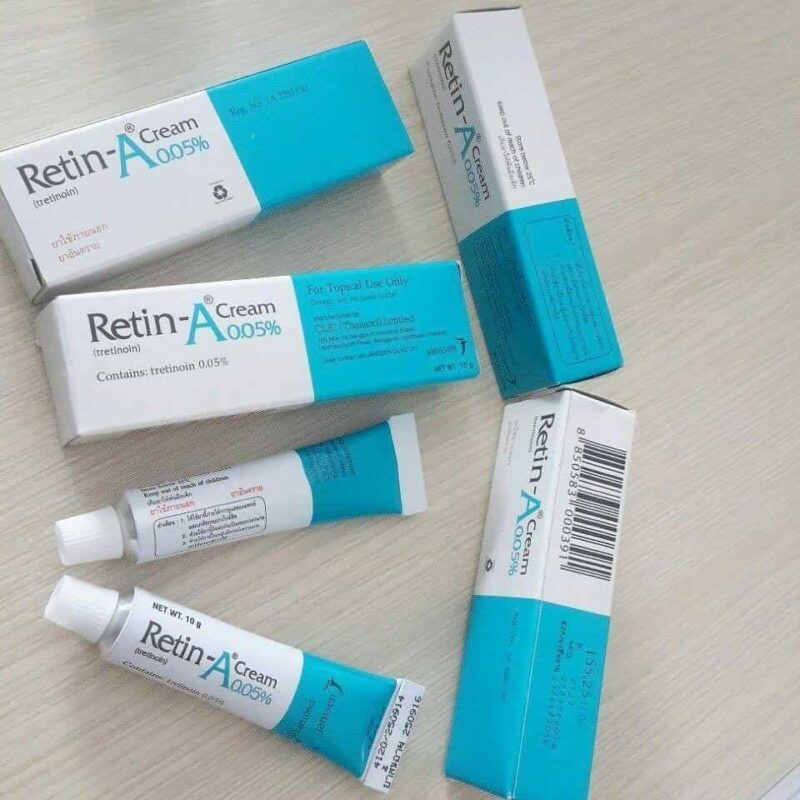 Retin-A Cream by Janssen Pharmaceuticals.