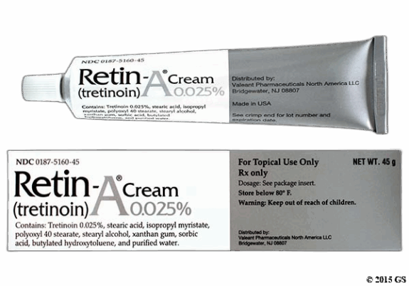 GoodRx Tretinoin 0.025% cream packaging