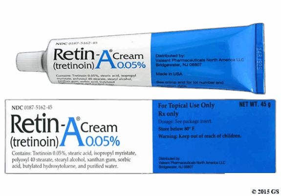 Tretinoin Cream 0.05% tube. GoodRx.