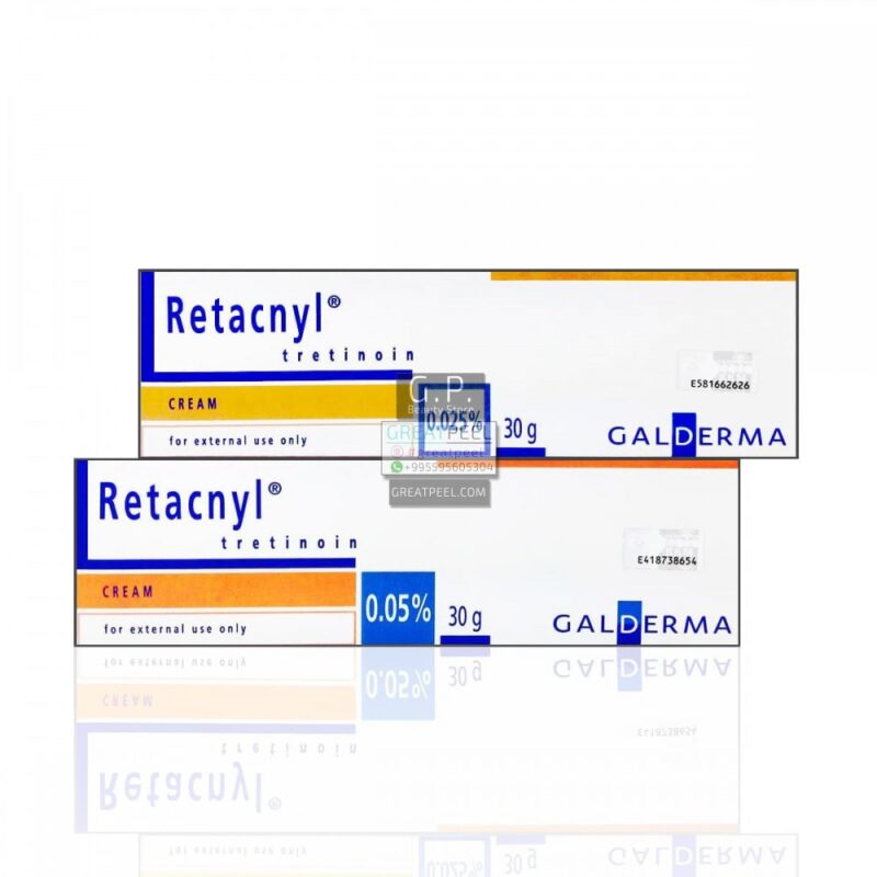 Retacnyl Tretinoin 0.025% cream tube