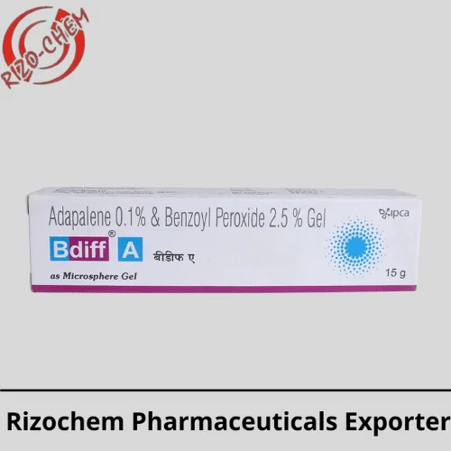Benzoyl Peroxide Microsphere Gel acne treatment.