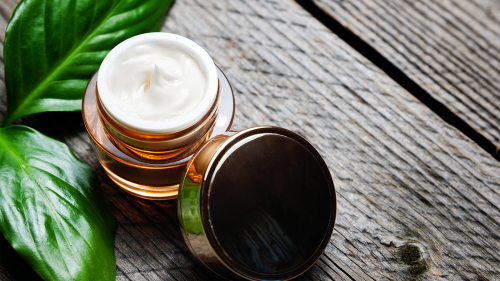 Mercury and Hydroquinone skin lightening cream.