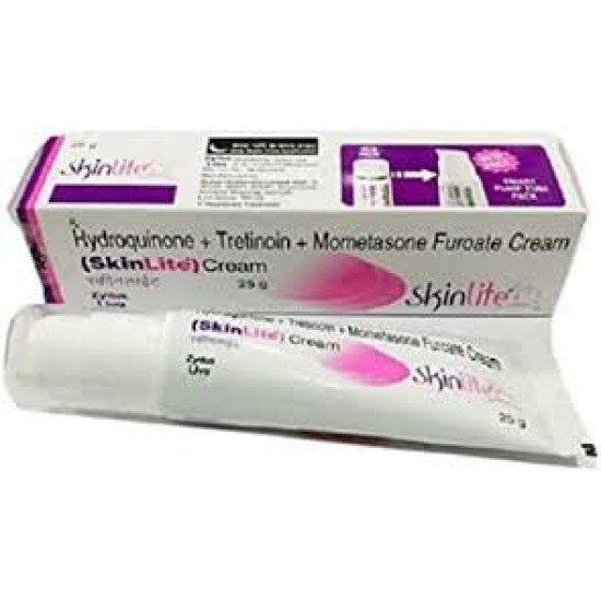 Hydroquinone Skinlite Cream jar
