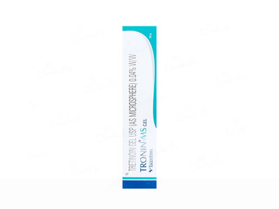 Tronin Gel tube, product shot.