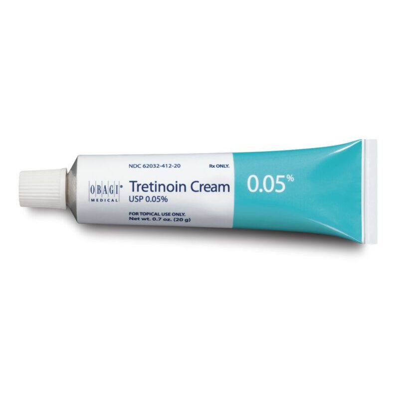 Retinoid Cream 0.05% - jar of anti-aging face cream
