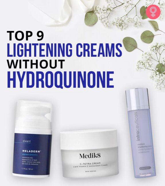 Toning cream for Black skin with hydroquinone.