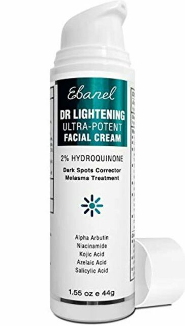 Ebanel 2 Hydroquinone skin lightening cream.