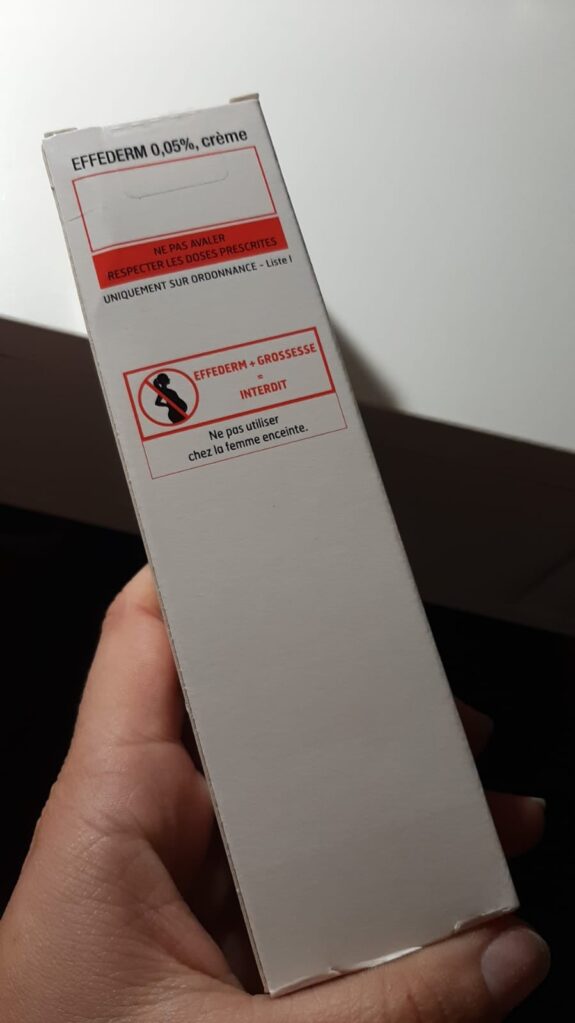 Effederm Tretinoin 0.05 cream tube
