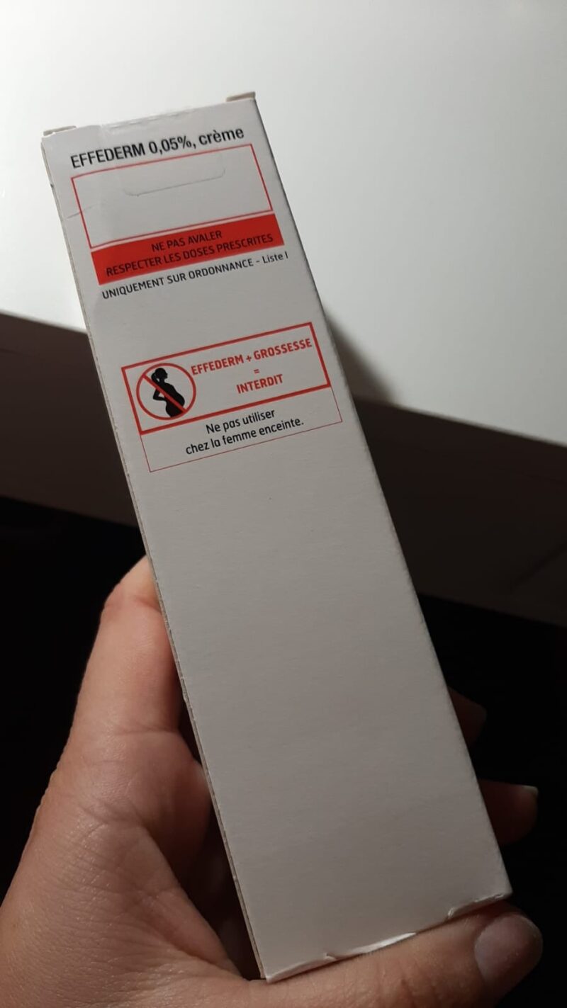 Effederm Tretinoin 0.05 cream tube