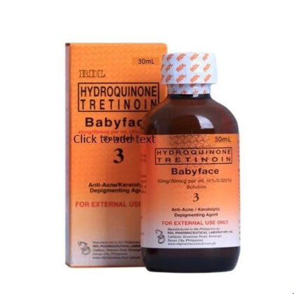 3% Hydroquinone Cream jar