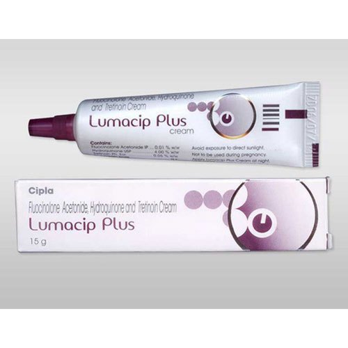 Cipla Hydroquinone cream tube.