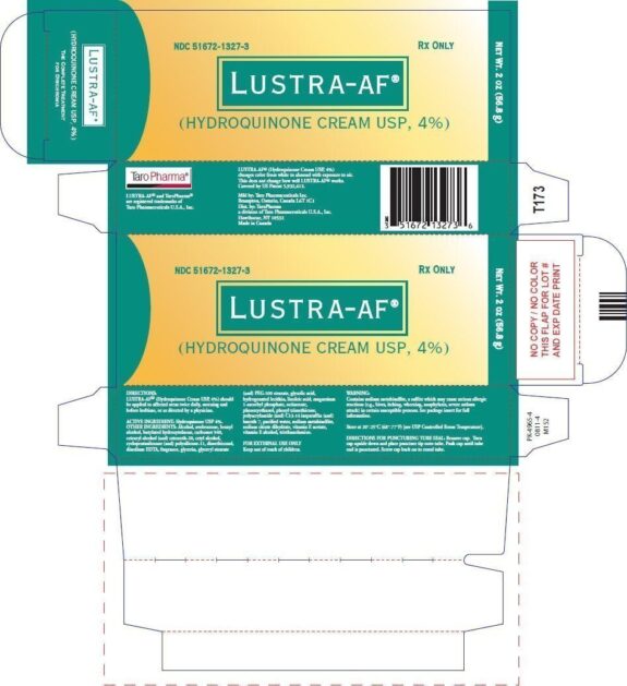 Lustra Bleaching Cream tube or jar.