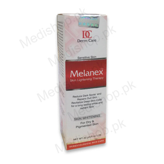 Melanex Skin Lightening Therapy product packaging.