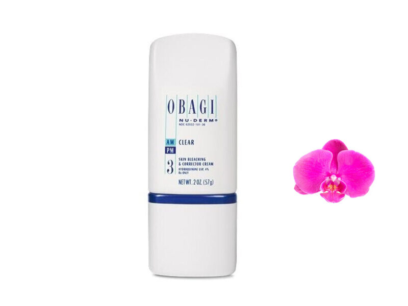 Hydroquinone cream, skincare product.