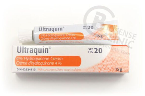 Ultraquin Cream jar
