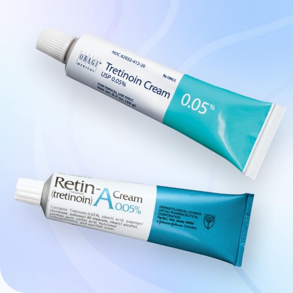 Tretinoin gel tube.