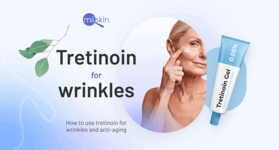 Tretinoin 0.1% Gel for wrinkles.