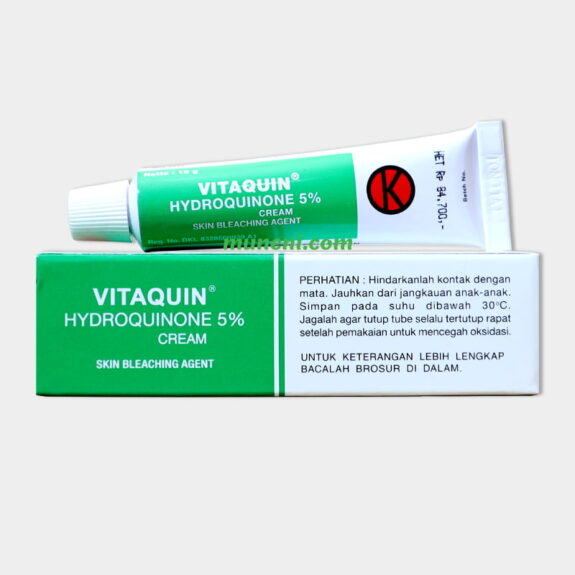 Vitaquin Hydroquinone skin lightening cream.