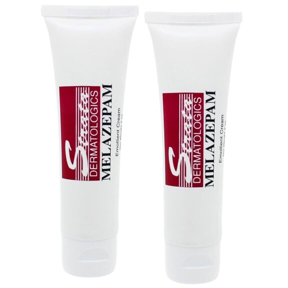 Melazepam Rosacea cream, skincare product.