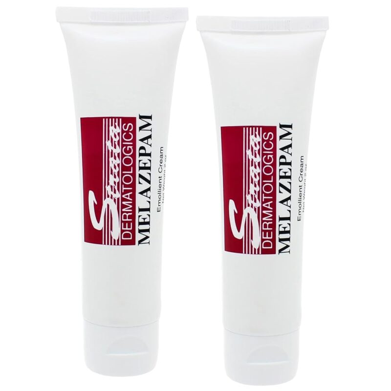 Melazepam Rosacea cream, skincare product.