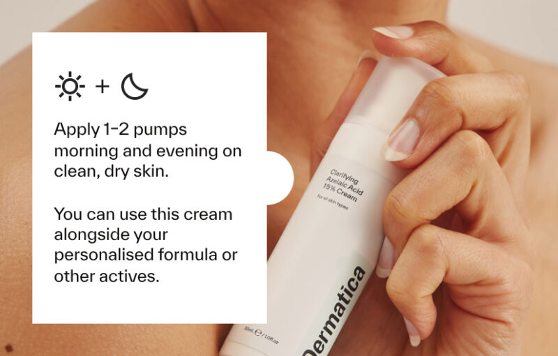 Azelaic acid 20% cream jar.