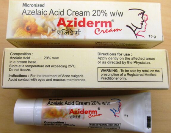 Aziderm 20 Cream, pigmentation treatment.