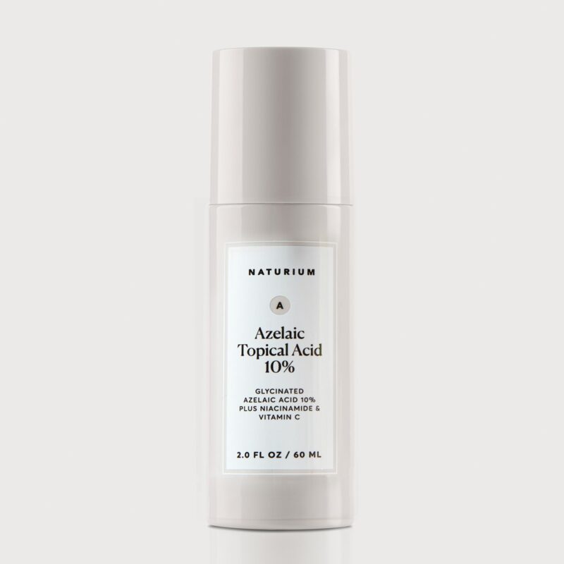 Azelaic & Glycolic Acid Cream. Brightening skincare product.