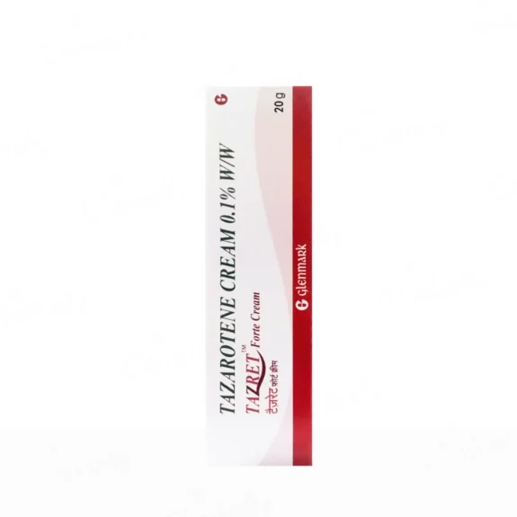 Tazorac cream for stretch mark treatment.