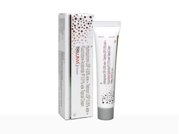 Triluma Cream tube.