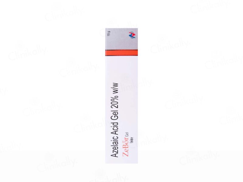 Zebor Gel: Uses image showing product applications.