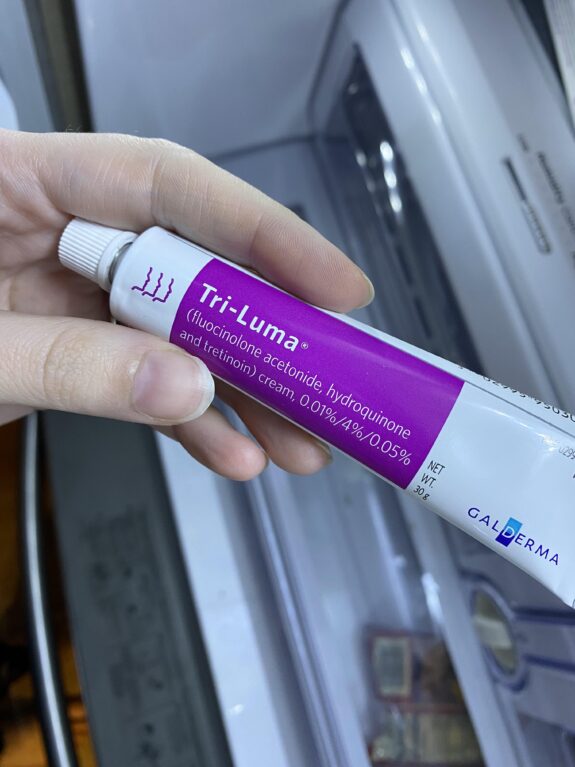 Tri Luma Reddit: Skincare brightening serum.
