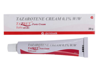Tazorac acne treatment medication.